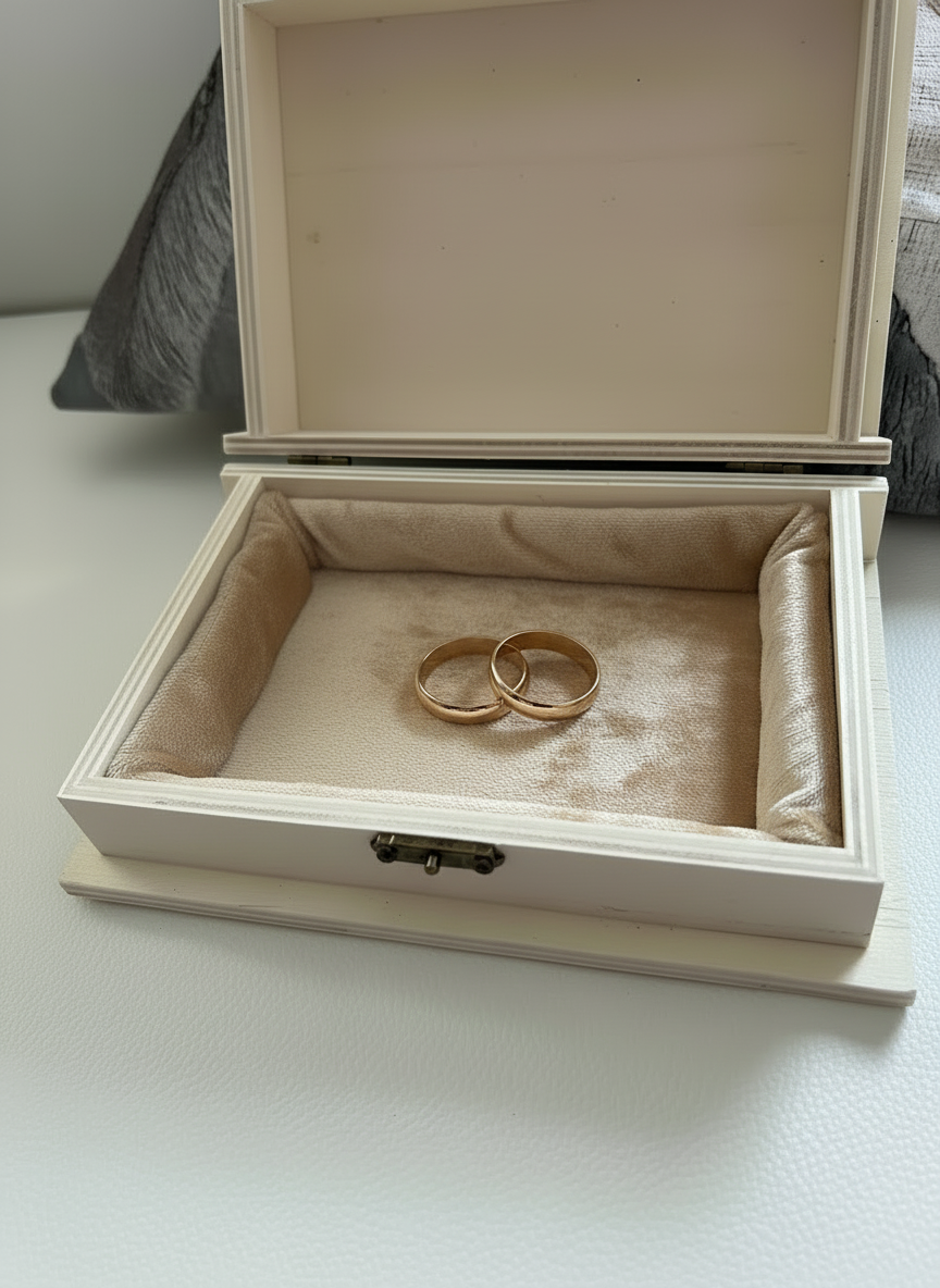 Personalisierte Erinnerungskiste - Hochzeitsgeschenk