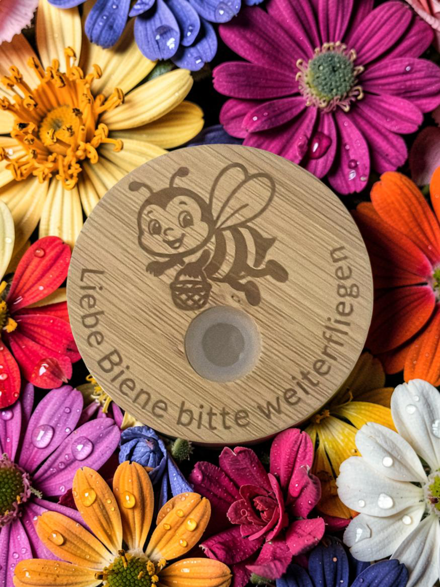 Trinkglasabdeckung Kinder, Insektenschutz , kindgerecht